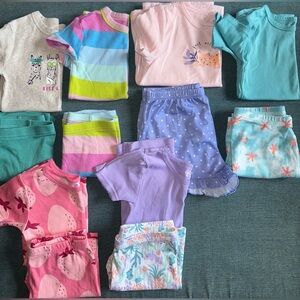 Toddler girl pajama bundle size 5T